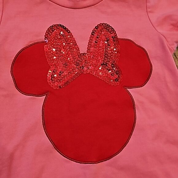 Minnie mouse pink t shirt size 6 - Picture 2 of 5
